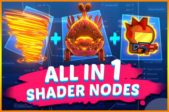 All In 1 Shader Nodes key art