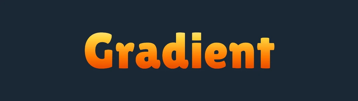 A fire gradient running up the letters
